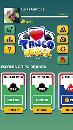Скачать Truco Brasil - Truco online Взломанная [MOD Всё открыто] APK на Андроид