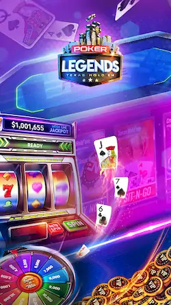Скачать Poker Legends - Texas Hold'em Взломанная [MOD Много денег] APK на Андроид