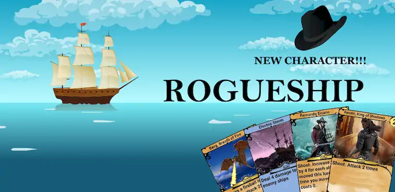 Скачать RogueShip - RPG Roguelike Card Взломанная [MOD Бесконечные деньги] APK на Андроид