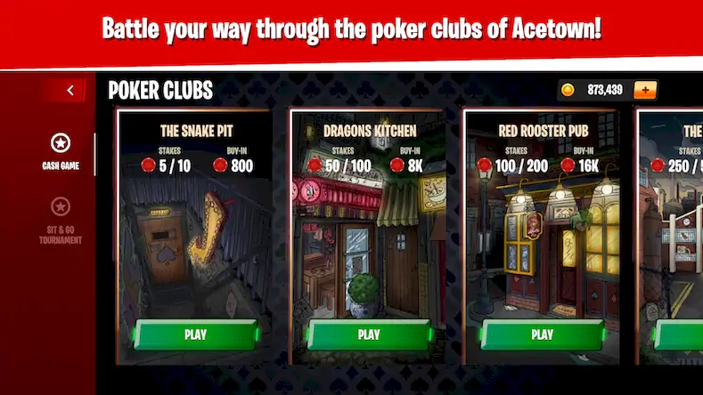 Скачать GamePoint PokerClub Взломанная [MOD Много денег] APK на Андроид