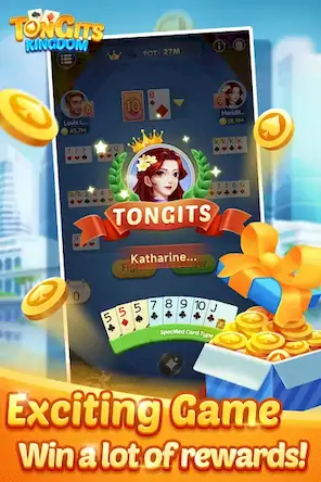 Скачать Tongits Kingdom-Fun Card Game Взломанная [MOD Много денег] APK на Андроид