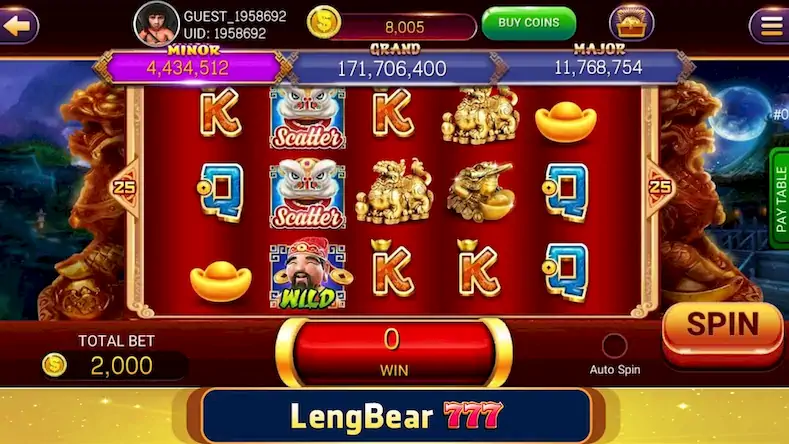 Скачать LengBear 777 - Khmer Games Взломанная [MOD Много монет] APK на Андроид