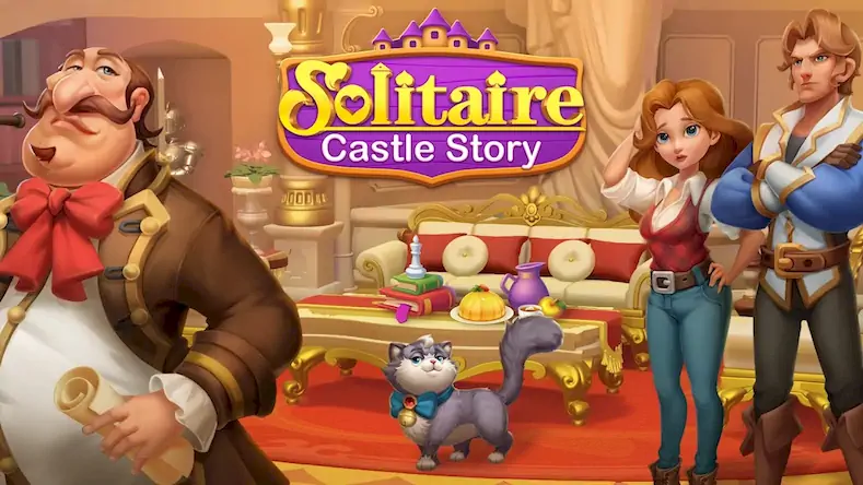 Скачать Solitaire Castle Story：Design Взломанная [MOD Бесконечные деньги] APK на Андроид