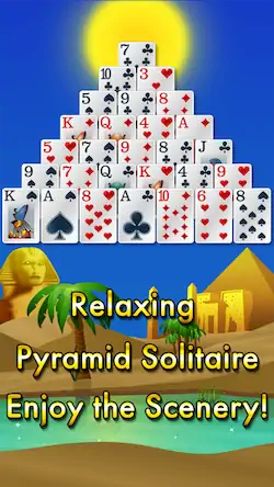Скачать Pyramid Solitaire - Egypt Взломанная [MOD Много монет] APK на Андроид
