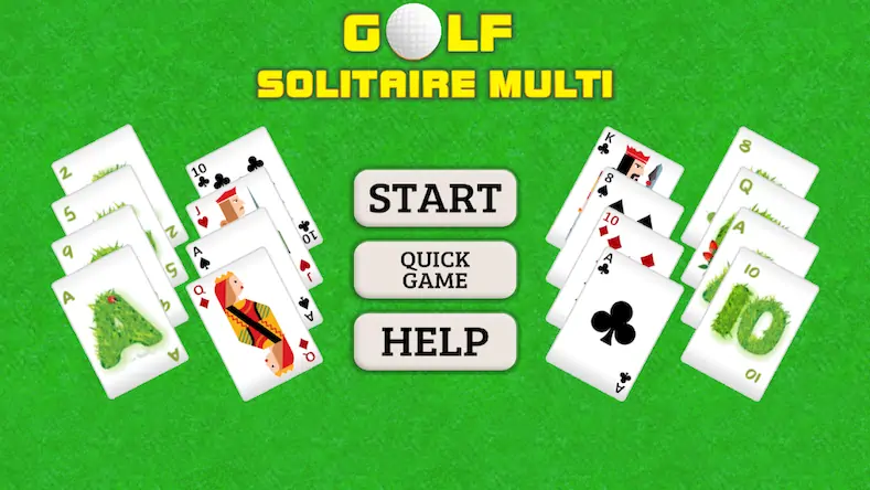 Скачать Golf Solitaire Multi CardsGame Взломанная [MOD Много денег] APK на Андроид