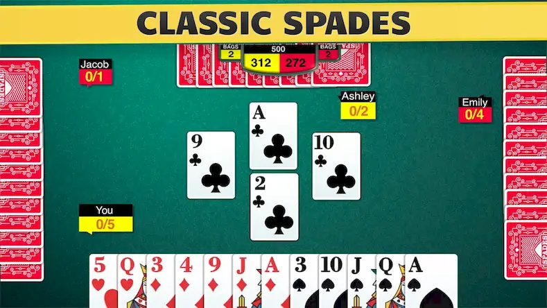 Скачать Spades Взломанная [MOD Всё открыто] APK на Андроид