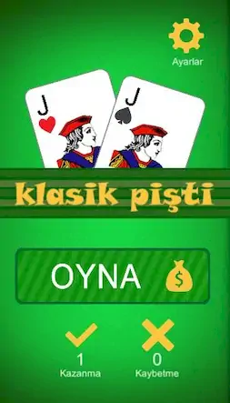 Скачать Klasik Pişti İnternetsiz Взломанная [MOD Много монет] APK на Андроид