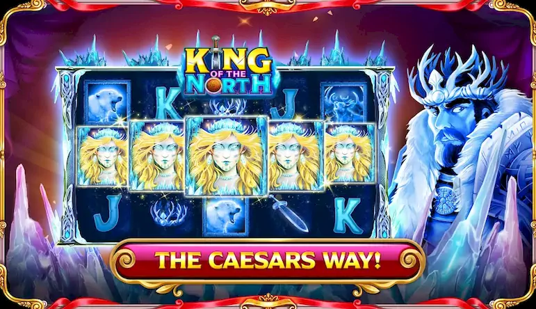 Скачать Caesars Slots:игровые автоматы Взломанная [MOD Бесконечные монеты] APK на Андроид
