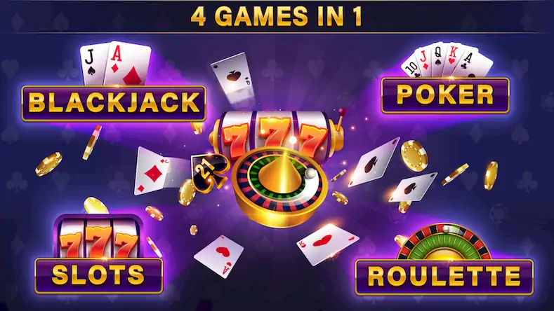 Скачать Casino All Star - Покер Казино Взломанная [MOD Всё открыто] APK на Андроид