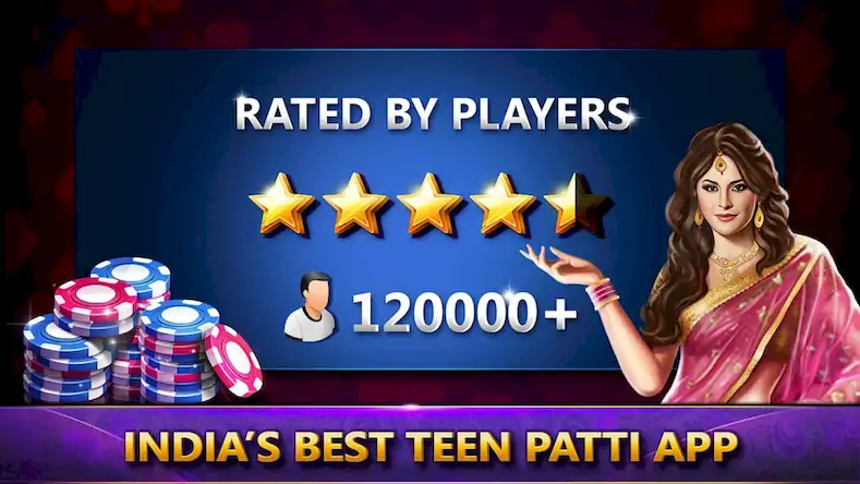 Скачать UTP - Ultimate Teen Patti (3 P Взломанная [MOD Много денег] APK на Андроид