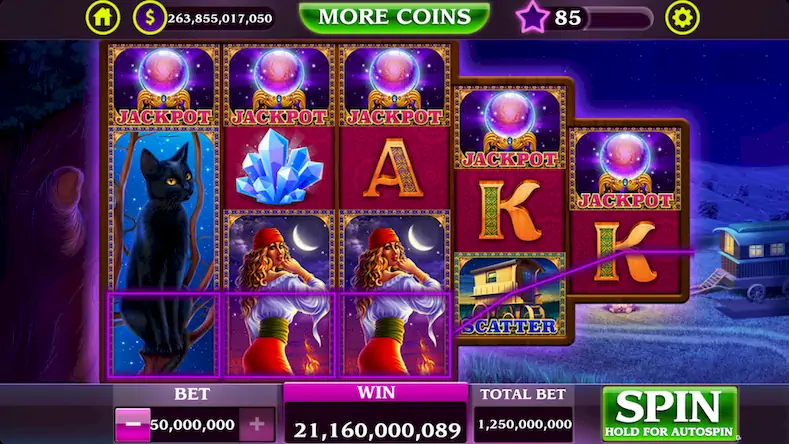 Скачать Unicorn Slots Casino Взломанная [MOD Всё открыто] APK на Андроид