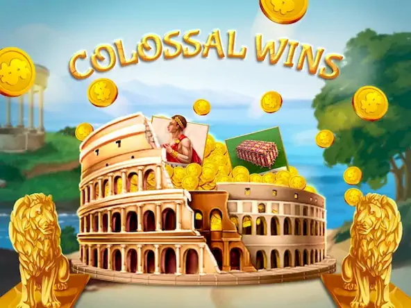 Скачать Rome Slots Casino Machine Взломанная [MOD Много монет] APK на Андроид