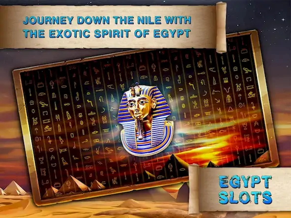 Скачать Egypt Slots Casino Machines Взломанная [MOD Много денег] APK на Андроид