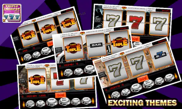 Скачать Triple Jackpot - Slot Machine Взломанная [MOD Много монет] APK на Андроид