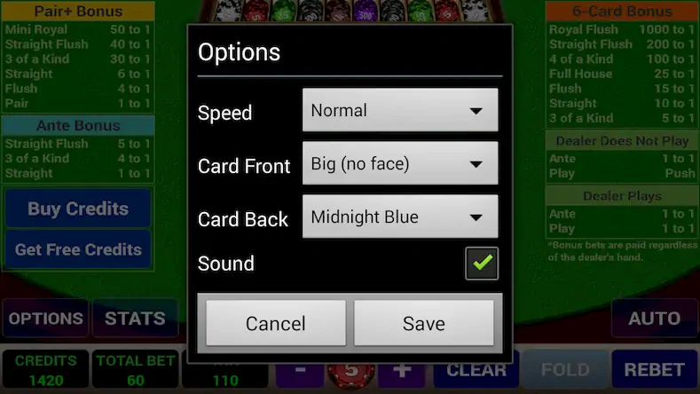 Скачать Ace 3-Card Poker Взломанная [MOD Всё открыто] APK на Андроид