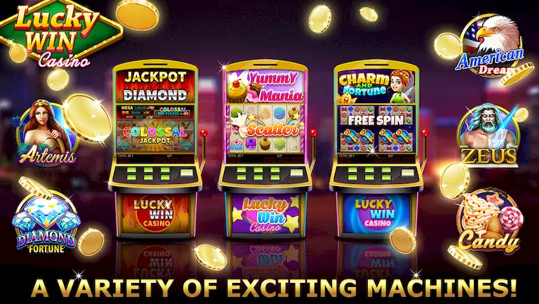 Скачать Lucky Win Casino™ SLOTS GAME Взломанная [MOD Много денег] APK на Андроид