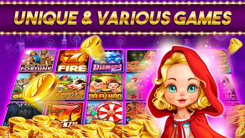 Скачать Casino Frenzy - Slot Machines Взломанная [MOD Всё открыто] APK на Андроид