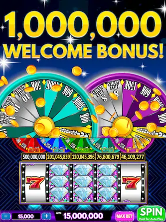 Скачать Spin Vegas Slots: Slot Games Взломанная [MOD Много монет] APK на Андроид