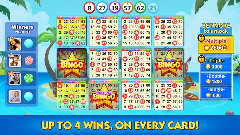 Скачать Bingo: Play Lucky Bingo Games Взломанная [MOD Много денег] APK на Андроид