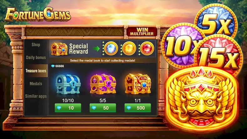 Скачать Slot Fortune Gems - TaDa Games Взломанная [MOD Unlocked] APK на Андроид