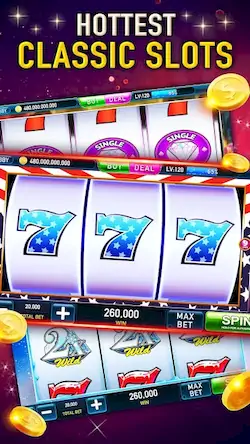 Скачать Slots Cash:Vegas Slot Machines Взломанная [MOD Бесконечные монеты] APK на Андроид
