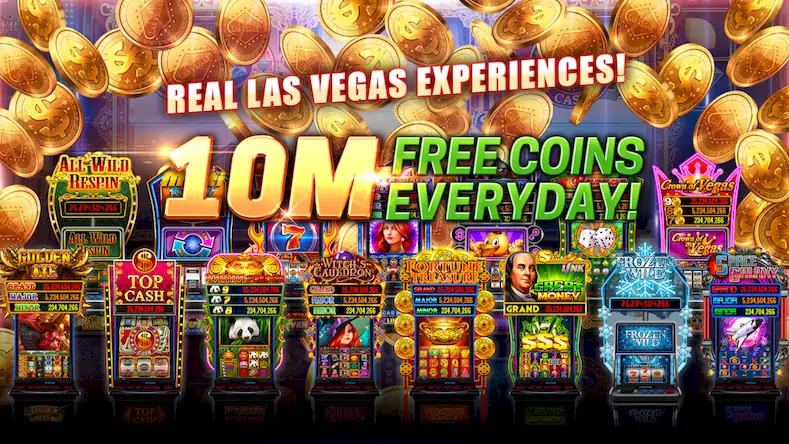 Скачать Play Las Vegas - Casino Slots Взломанная [MOD Всё открыто] APK на Андроид