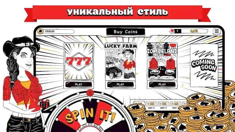 Скачать B&W Казино Взломанная [MOD Unlocked] APK на Андроид