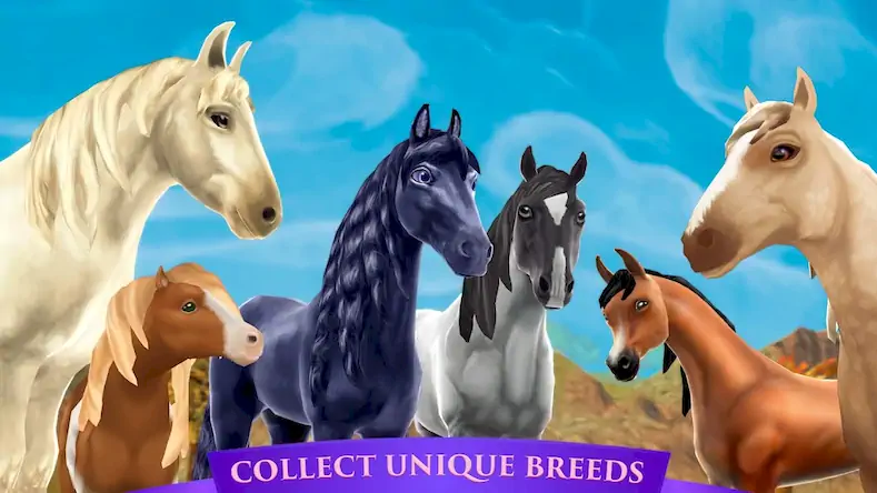 Скачать Horse Riding Tales: Дикий пони Взломанная [MOD Бесконечные деньги] APK на Андроид