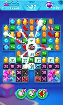 Скачать Candy Crush Soda Saga Взломанная [MOD Всё открыто] APK на Андроид