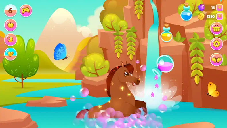 Скачать Pixie the Pony - Virtual Pet Взломанная [MOD Много денег] APK на Андроид