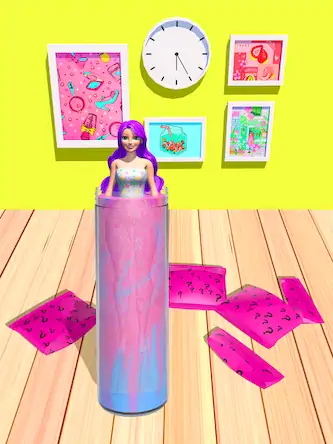 Скачать Color Reveal Suprise Doll Game Взломанная [MOD Unlocked] APK на Андроид