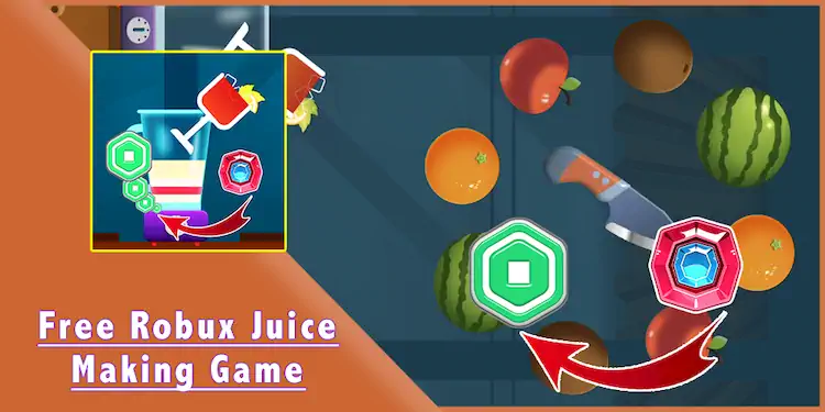 Скачать Free Robux Juice Making Game - Взломанная [MOD Бесконечные монеты] APK на Андроид
