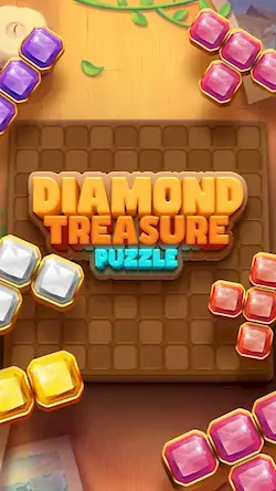 Скачать Diamond Treasure Puzzle Взломанная [MOD Бесконечные деньги] APK на Андроид