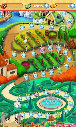 Скачать Farm Heroes Saga Взломанная [MOD Много монет] APK на Андроид