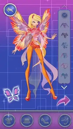 Скачать World of Winx - Dress Up Взломанная [MOD Бесконечные деньги] APK на Андроид