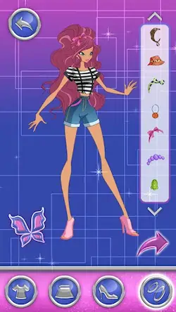 Скачать World of Winx - Dress Up Взломанная [MOD Бесконечные деньги] APK на Андроид