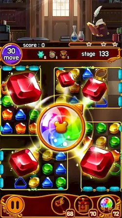 Скачать Jewel Magic Castle Взломанная [MOD Много монет] APK на Андроид