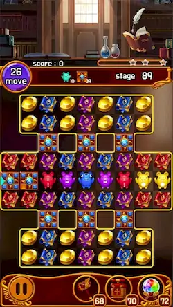 Скачать Jewel Magic Castle Взломанная [MOD Много монет] APK на Андроид