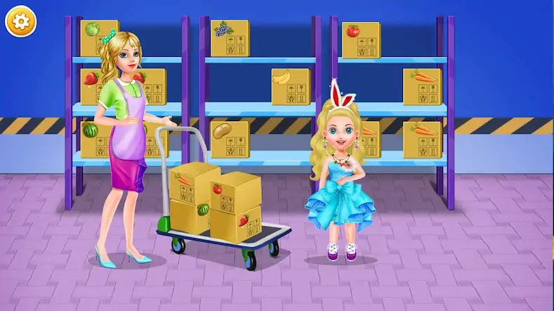 Скачать Mall Shopping with Diana Взломанная [MOD Unlocked] APK на Андроид