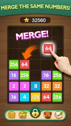 Скачать Merge Puzzle-Number Games Взломанная [MOD Unlocked] APK на Андроид