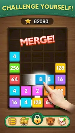 Скачать Merge Puzzle-Number Games Взломанная [MOD Unlocked] APK на Андроид