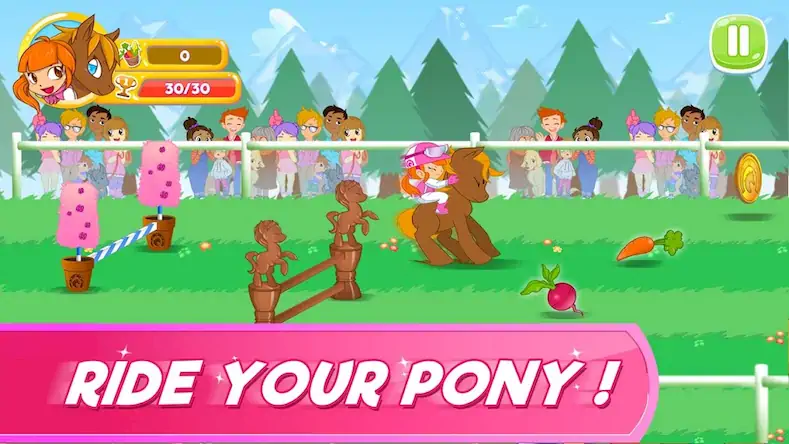 Скачать Pony Run : Magic Trails Взломанная [MOD Бесконечные монеты] APK на Андроид
