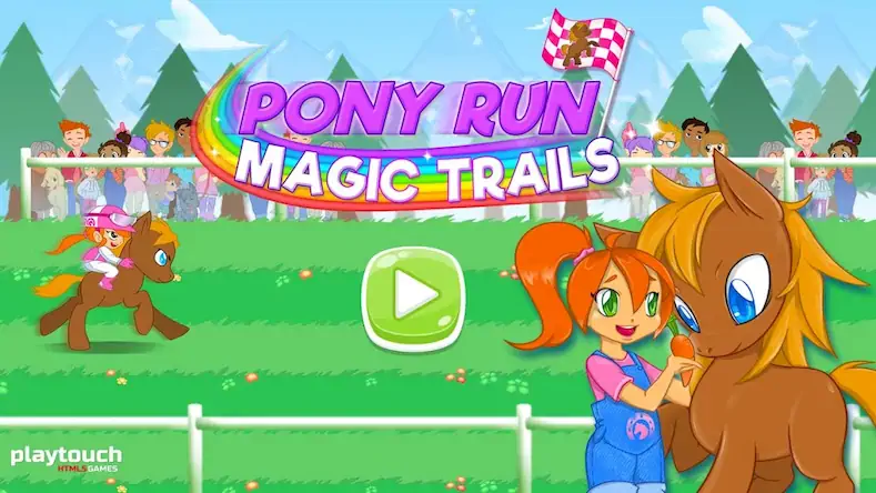 Скачать Pony Run : Magic Trails Взломанная [MOD Бесконечные монеты] APK на Андроид
