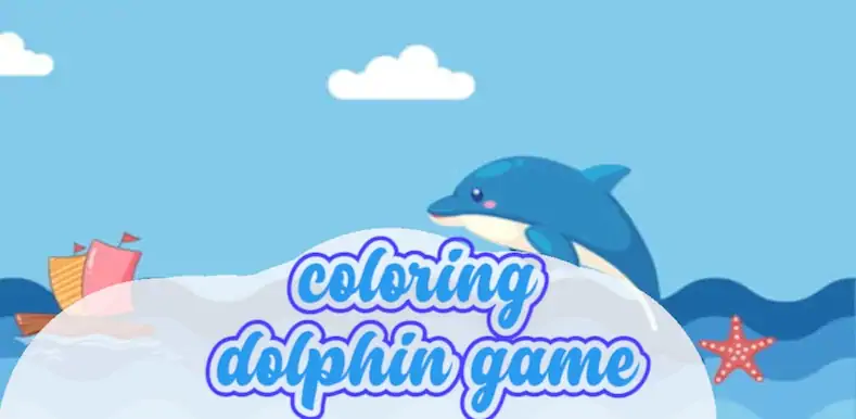 Скачать dolphin coloring game Взломанная [MOD Бесконечные монеты] APK на Андроид