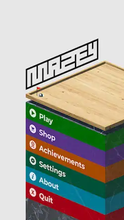 Скачать Mazey - Wooden Tilt Maze Game Взломанная [MOD Бесконечные монеты] APK на Андроид