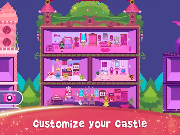 Скачать My Princess Castle: Doll Game Взломанная [MOD Unlocked] APK на Андроид