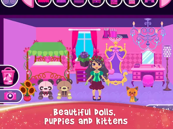 Скачать My Princess Castle: Doll Game Взломанная [MOD Unlocked] APK на Андроид