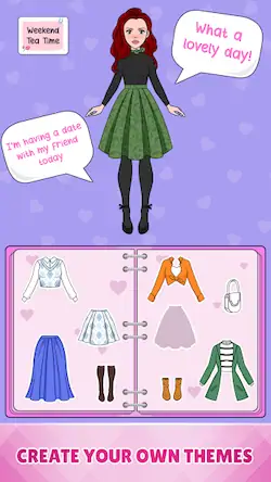 Скачать Sweet Paper Doll: Dress Up DIY Взломанная [MOD Много монет] APK на Андроид
