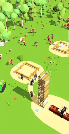 Скачать Lumber Empire: Idle Wood Inc Взломанная [MOD Всё открыто] APK на Андроид