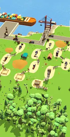 Скачать Lumber Empire: Idle Wood Inc Взломанная [MOD Всё открыто] APK на Андроид